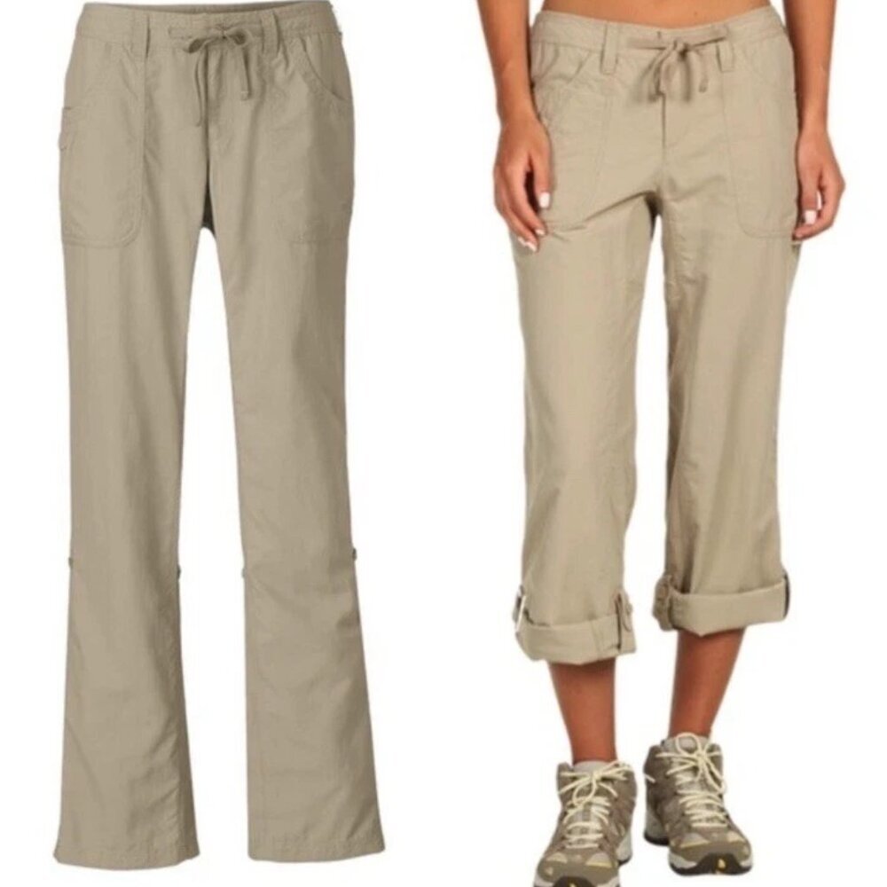 The North Face Women’s Horizon Tempest Roll-Up Hiking Pants in Tan Size 8 Short